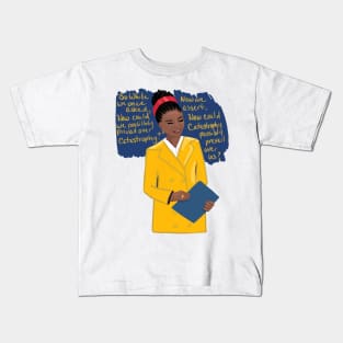 Amanda Gorman Slayed Kids T-Shirt